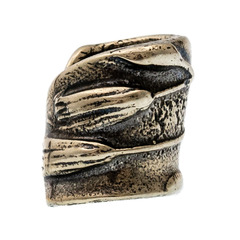 Фото Бусина для темляка Колосок, мельхиор