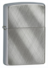 Фото Зажигалка ZIPPO Classic с покрытием Brushed Chrome, латунь/сталь, серебристая, мат., 36x12x56 мм