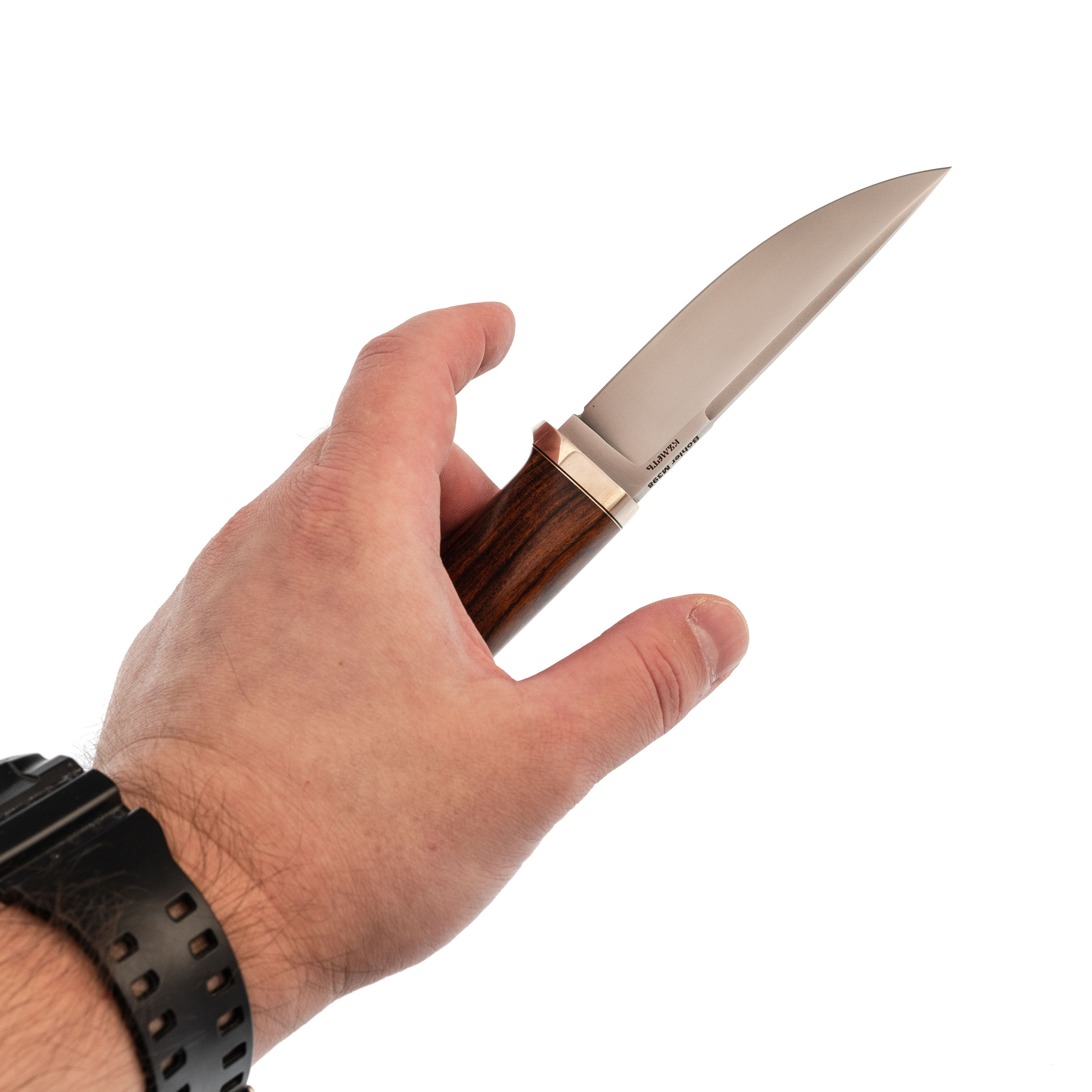 Нож Акула, сталь S110V, рукоять айронвуд - фото 5