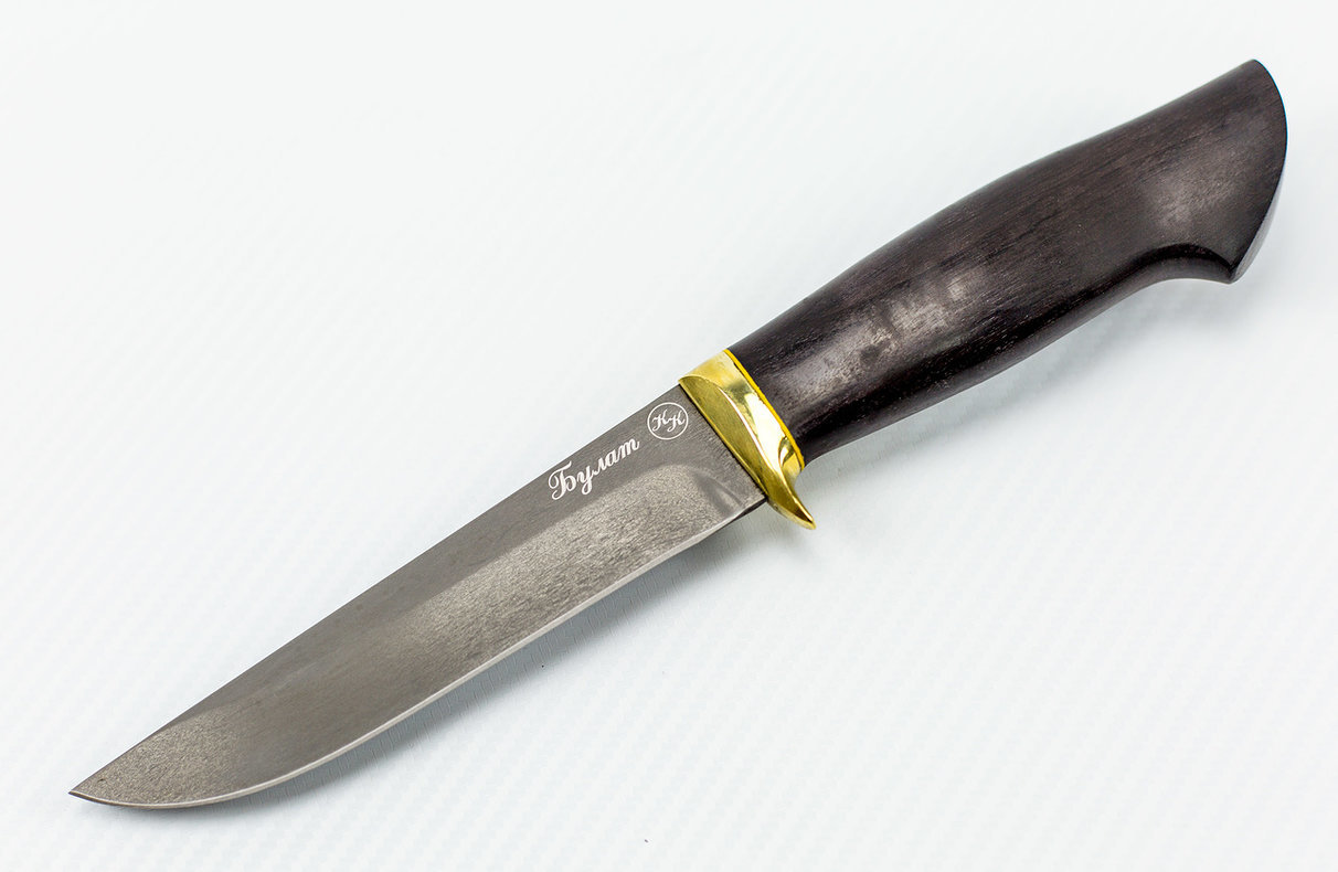 Нож Мангуст-2, сталь булат, граб от Ножиков
