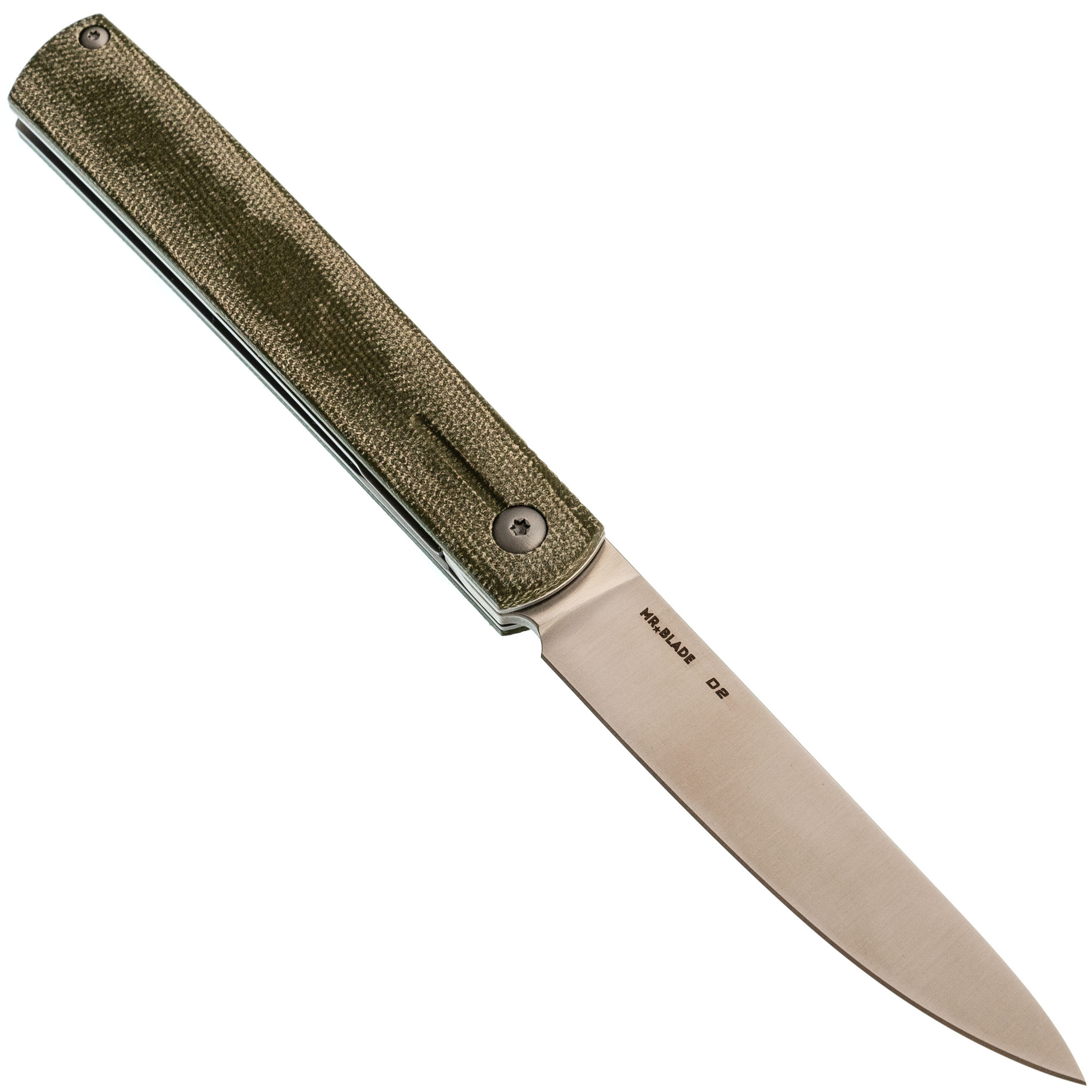 Складной нож Mr.Blade Esquire, сталь D2, микарта, зеленый - фото 3