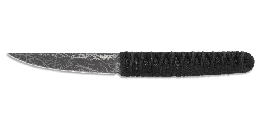 Нож с фиксированным клинком CRKT Obake, сталь 8Cr14MoV, рукоять паракорд