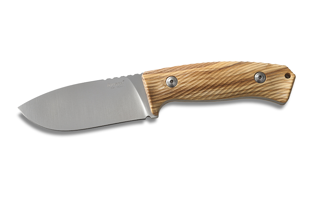 Нож Lionsteel M3 UL, сталь Niolox, рукоять оливковое дерево - фото 3