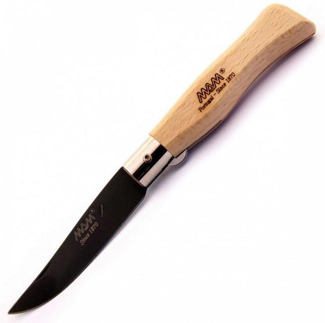 Нож складной MAM, Douro, 2009-P (чёрный), сталь нержавеющая, в картонной коробке от Ножиков