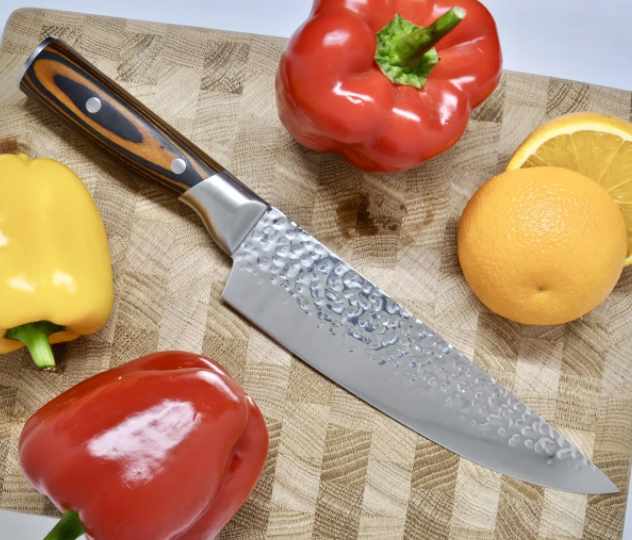фото Кухонный поварской нож tuotown r-4128