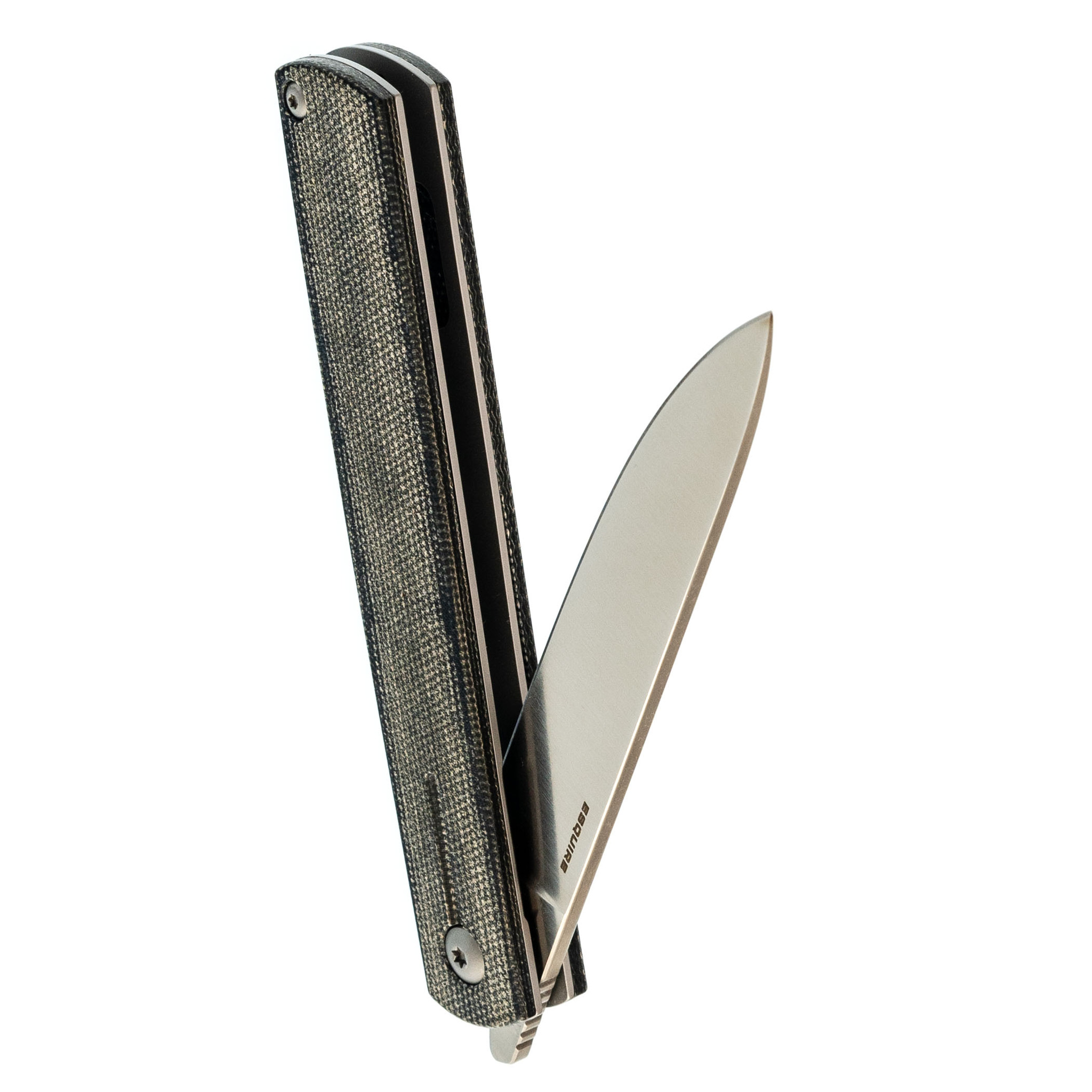 Складной нож Mr.Blade Esquire, сталь D2, рукоять микарта - фото 4