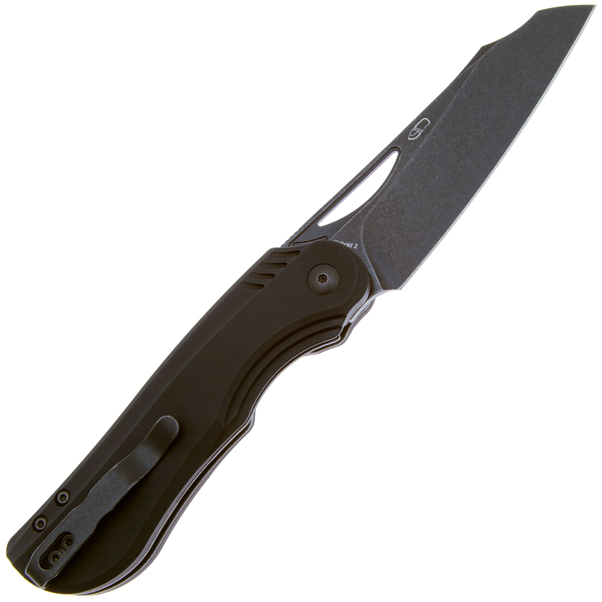 Складной нож Kizer Kobold 2.0, сталь 154CM, рукоять алюминий, черный - фото 2
