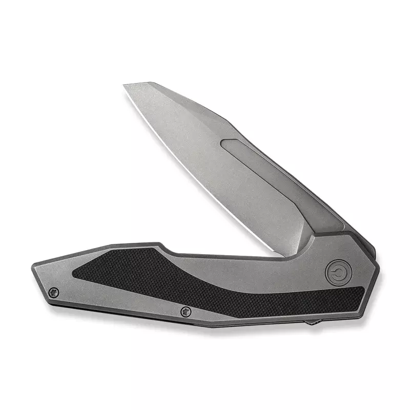 Складной нож Civivi Hypersonic, сталь 14C28N, рукоять G10/сталь, серый - фото 4