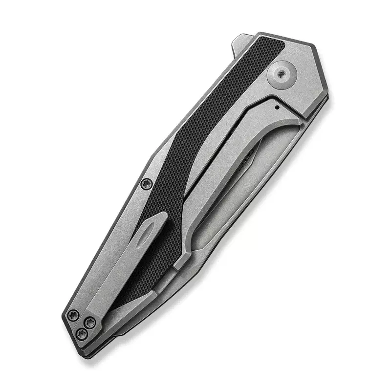 Складной нож Civivi Hypersonic, сталь 14C28N, рукоять G10/сталь, серый - фото 7