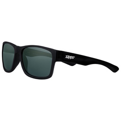 Фото Очки солнцезащитные ZIPPO OB217-4, унисекс, черные, оправа из поликарбоната