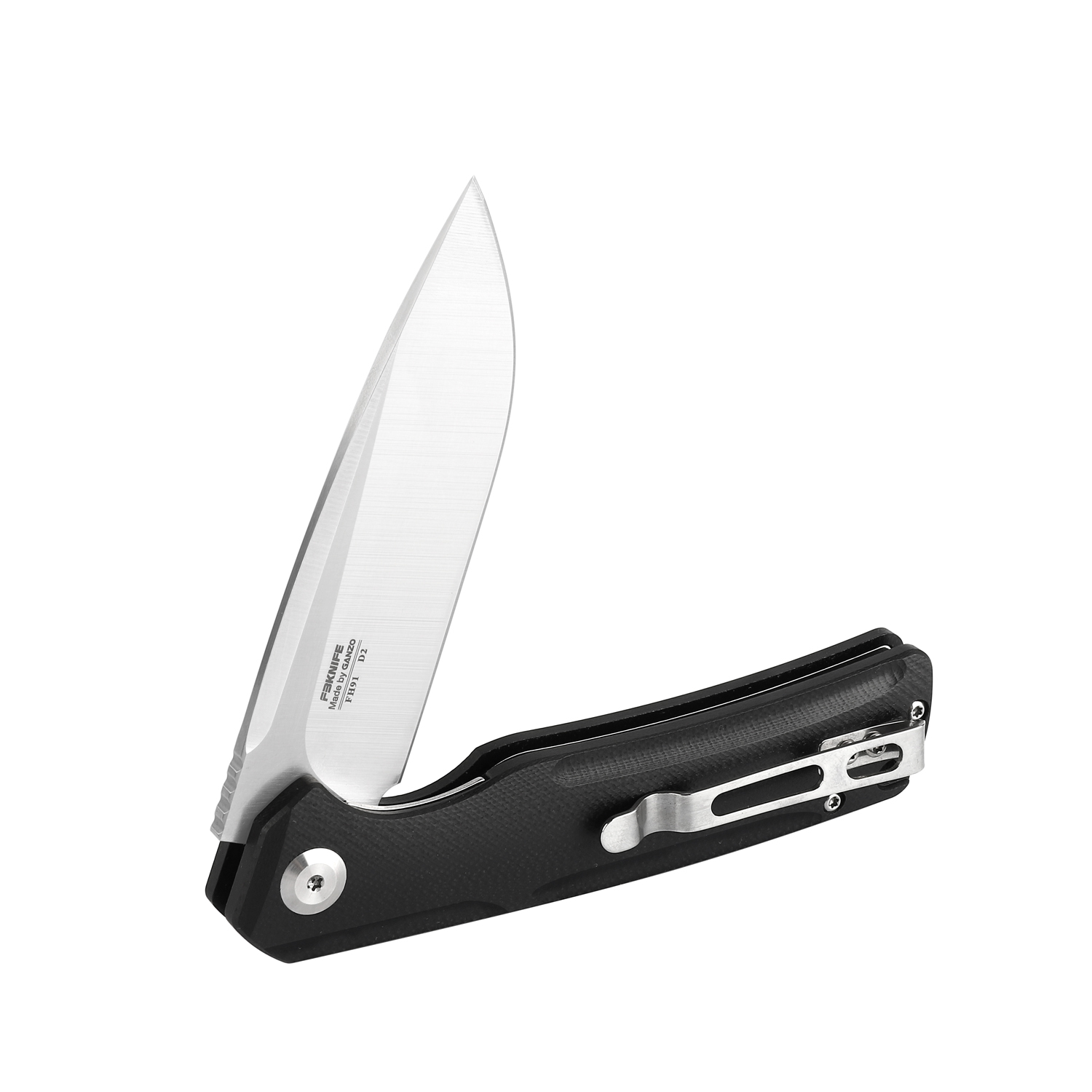 Складной нож Firebird FH91-BK, сталь D2, рукоять G10 черная - фото 5