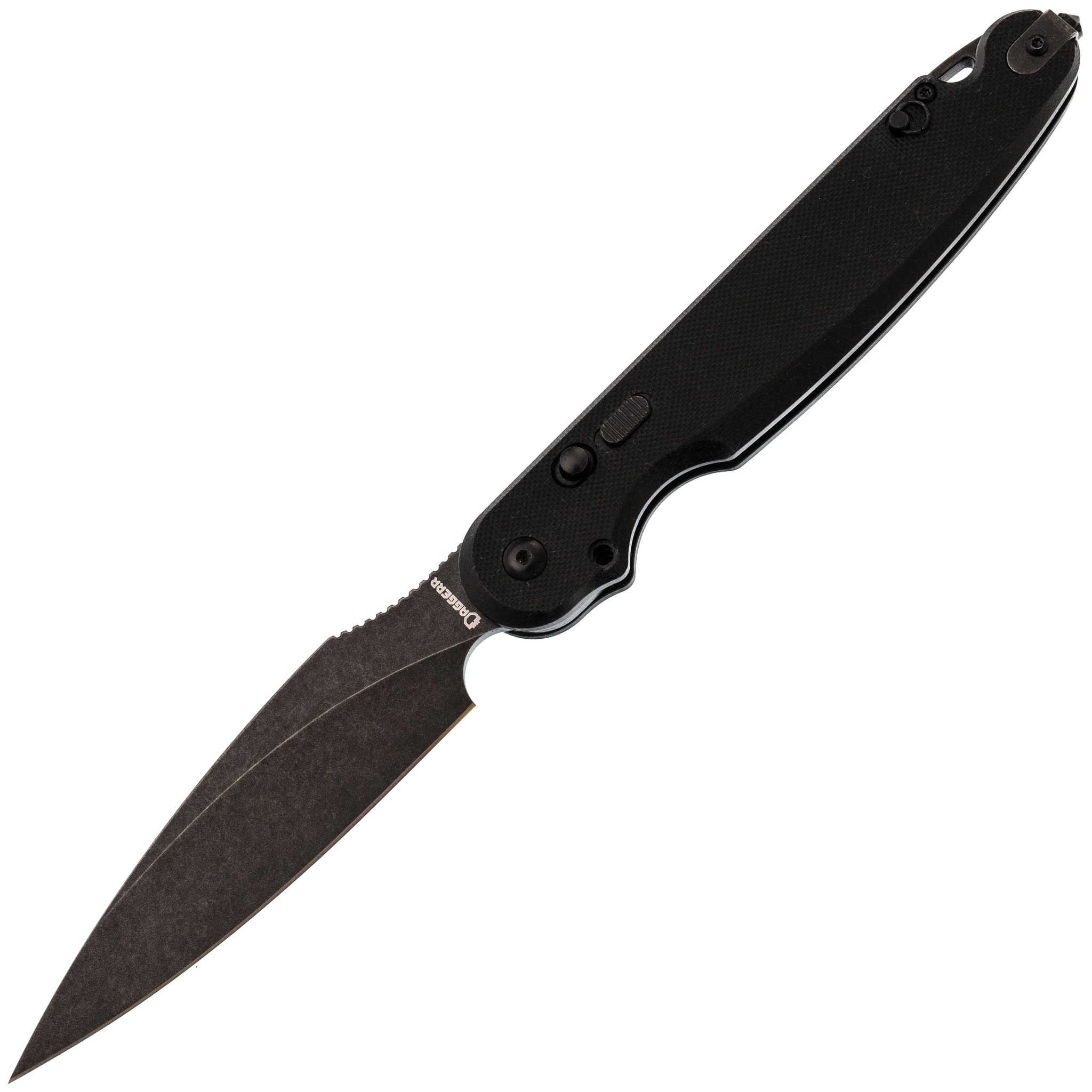 Складной нож Dagger Parrot All Black, сталь VG10, рукоять G10 тренировочный кинжал cold steel training dagger 92bkd полипропилен