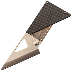 Фото Складной нож Daggerr Cardknife сталь VG-10, рукоять Bronze Ti/Carbon Fiber