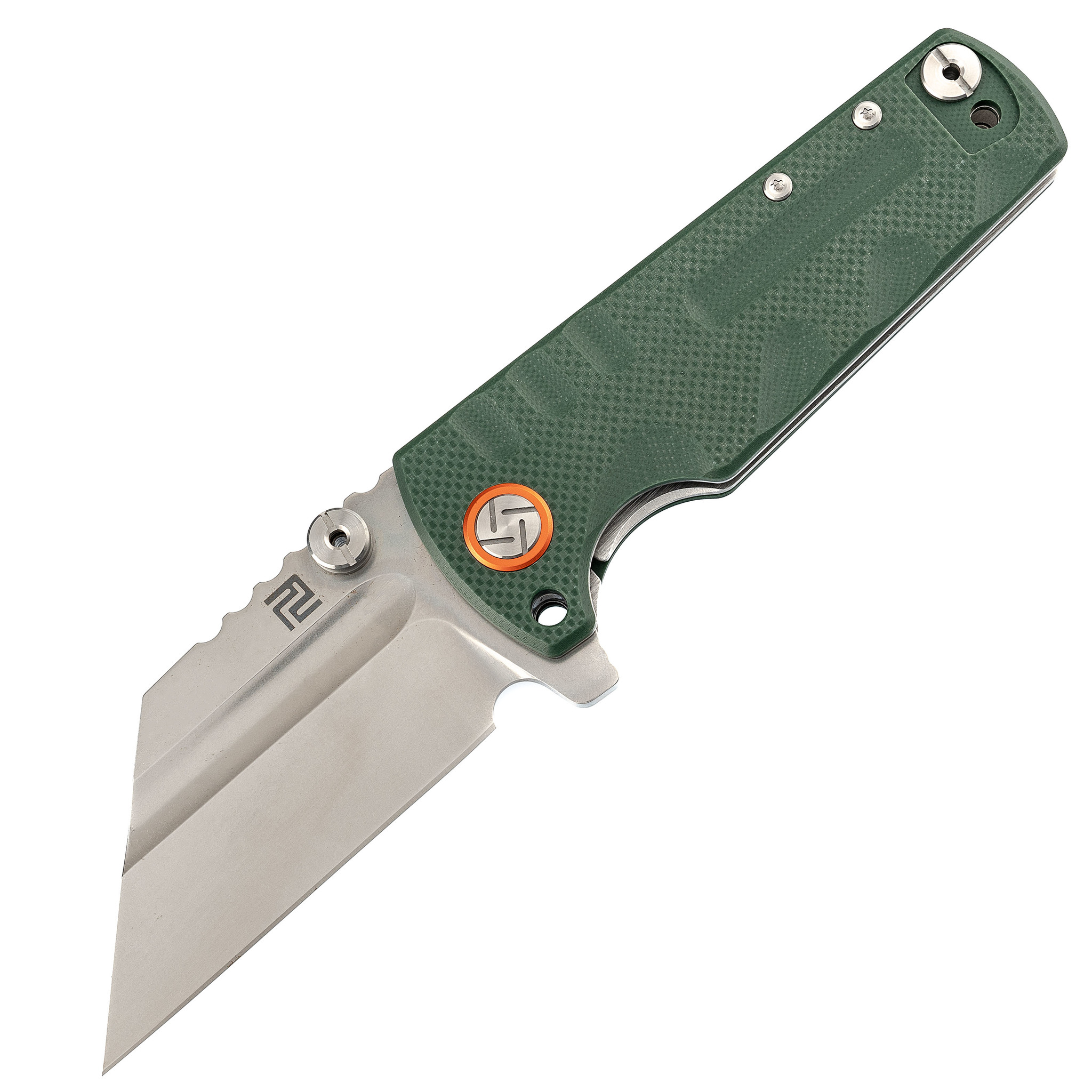 Складной нож Artisan Proponent Green, сталь D2, G10