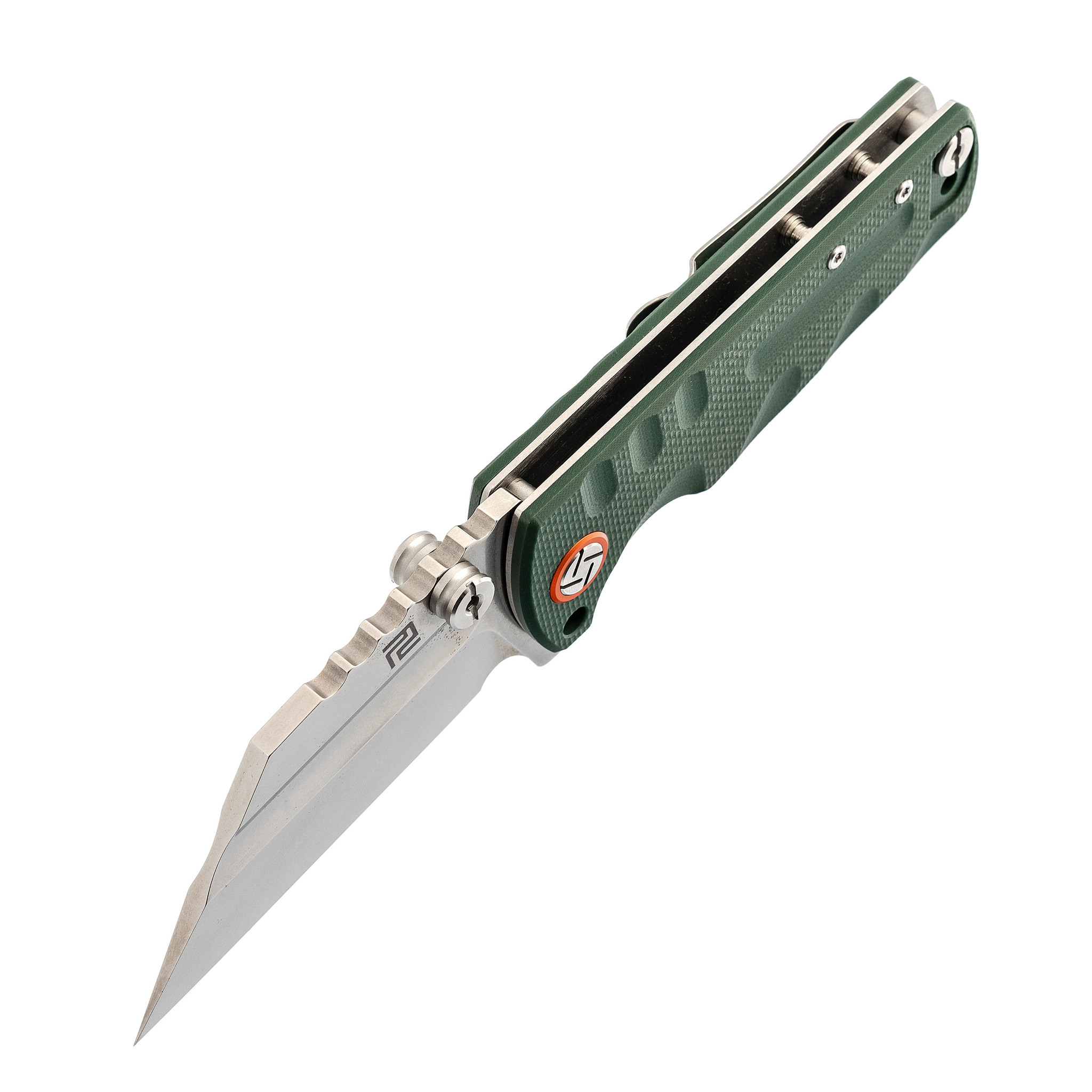 Складной нож Artisan Proponent Green, сталь D2, G10 - фото 2