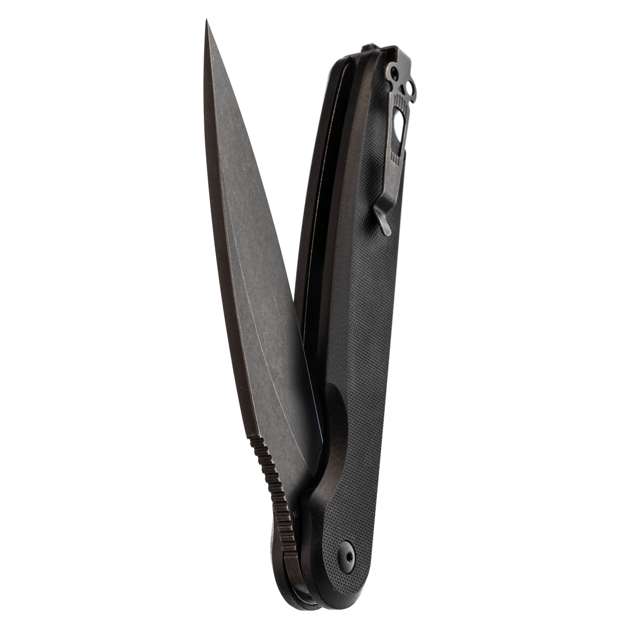 Складной нож Dagger Parrot All Black, сталь VG10, рукоять G10 - фото 7