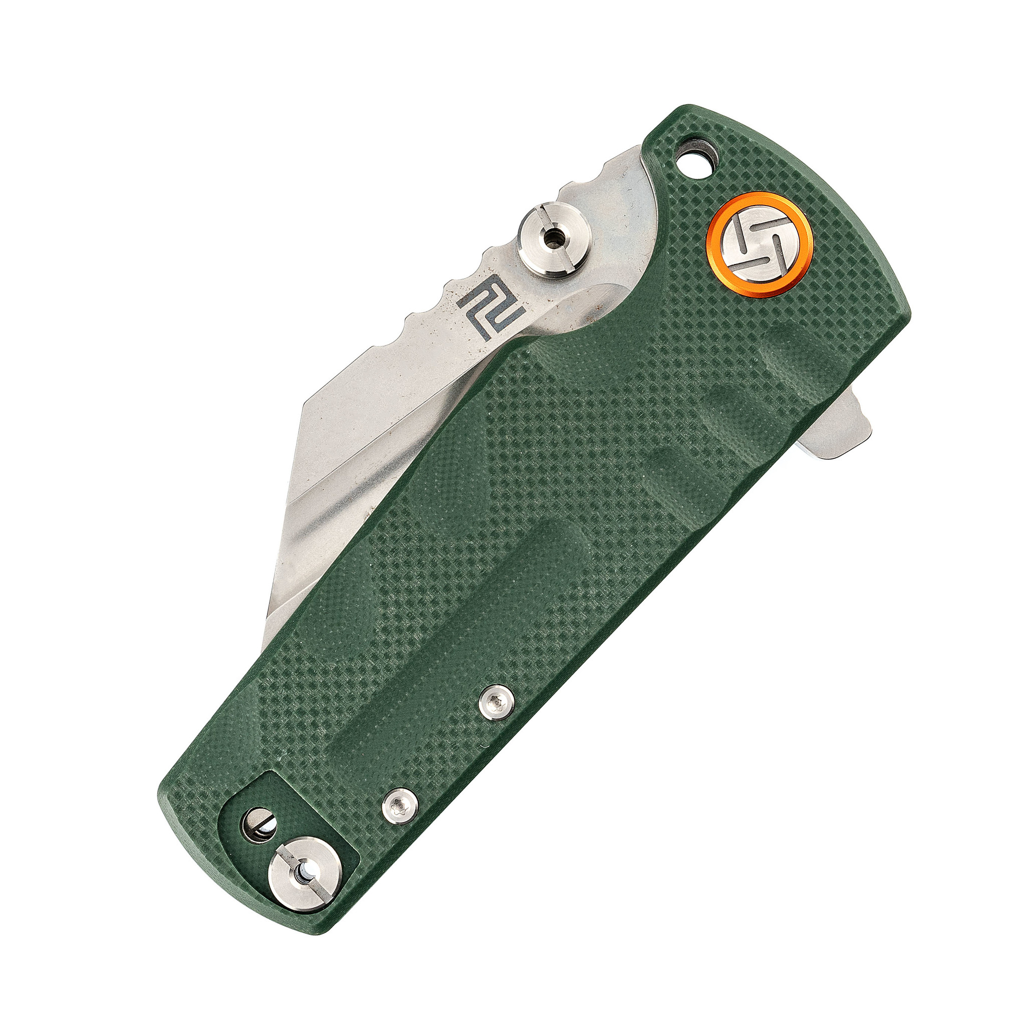 Складной нож Artisan Proponent Green, сталь D2, G10 - фото 5