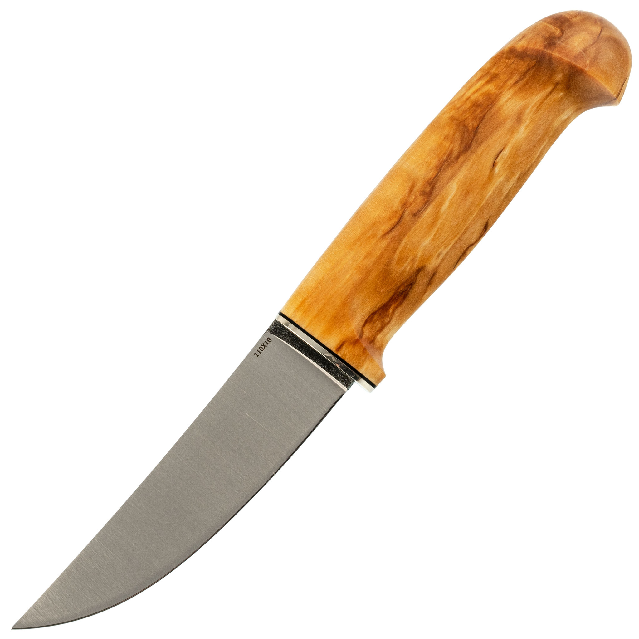 Нож Лиман, Elmax, карельская береза - фото 1