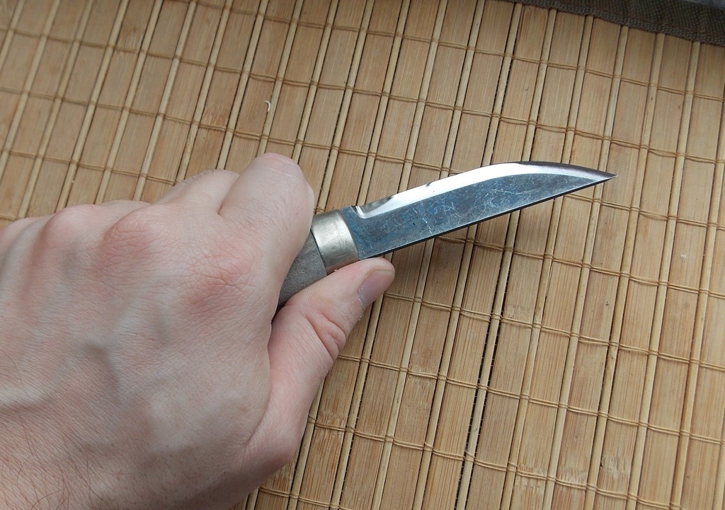 Нож Marttiini Black Lumberjack, сталь X75Cr1, рукоять береза от Ножиков