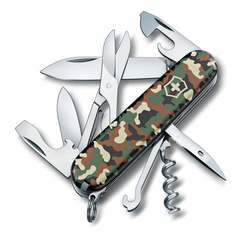 Фото Нож перочинный Victorinox Climber, сталь X55CrMo14, рукоять Cellidor®, камуфляж, 14 функций, 91мм