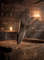 Фото Скелетный нож Special Knives BULL, сталь AUS-8