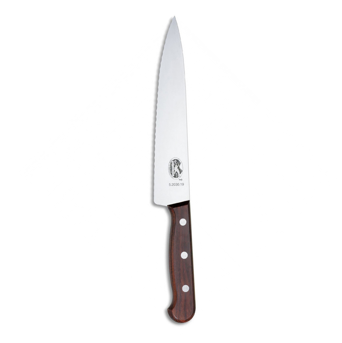 Кухонный нож Victorinox, сталь X55CrMo14, рукоять палисандр, коричневый от Ножиков