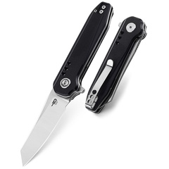 Фото Нож складной Bestech Syntax, сталь 14C28N, рукоять G10, черный