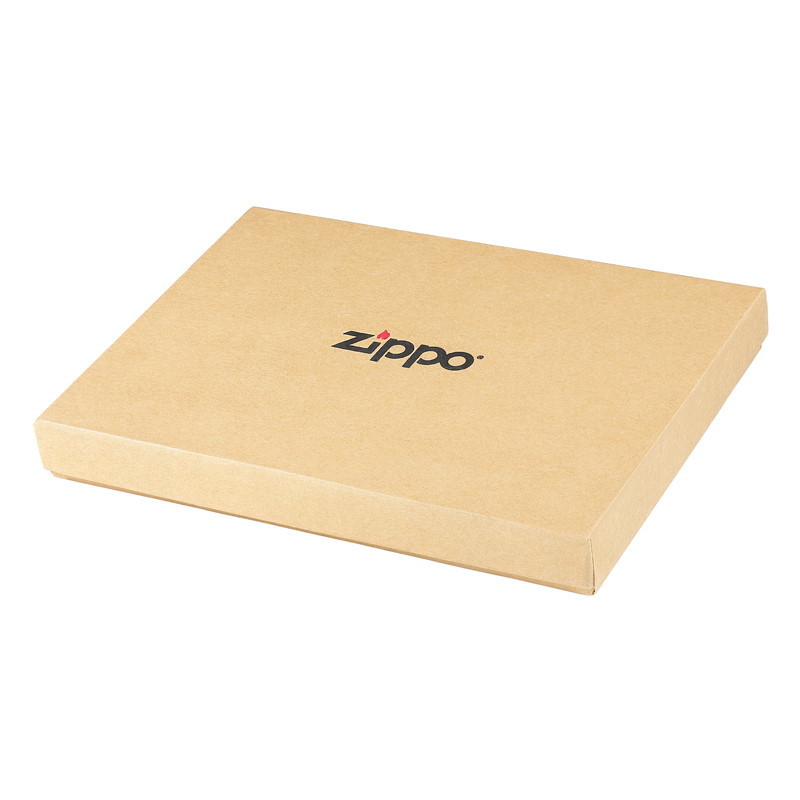Зажим для денег ZIPPO с защитой от сканирования RFID, чёрный, натуральная кожа, 11x1x8,2 см - фото 5