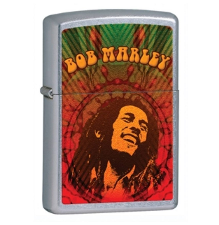 Зажигалка ZIPPO Bob Marley, латунь