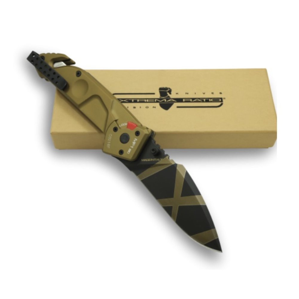 Складной нож MF1 With Belt Cutter, Desert Warfare