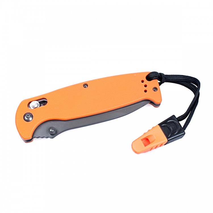 Нож складной Ganzo G7413-WS, оранжевый - фото 4