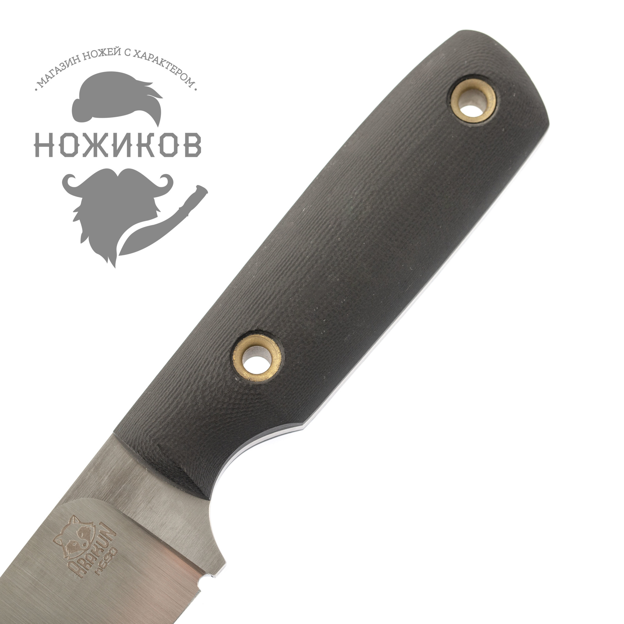 Нож Резон, сталь N690, рукоять G10 черная - фото 3