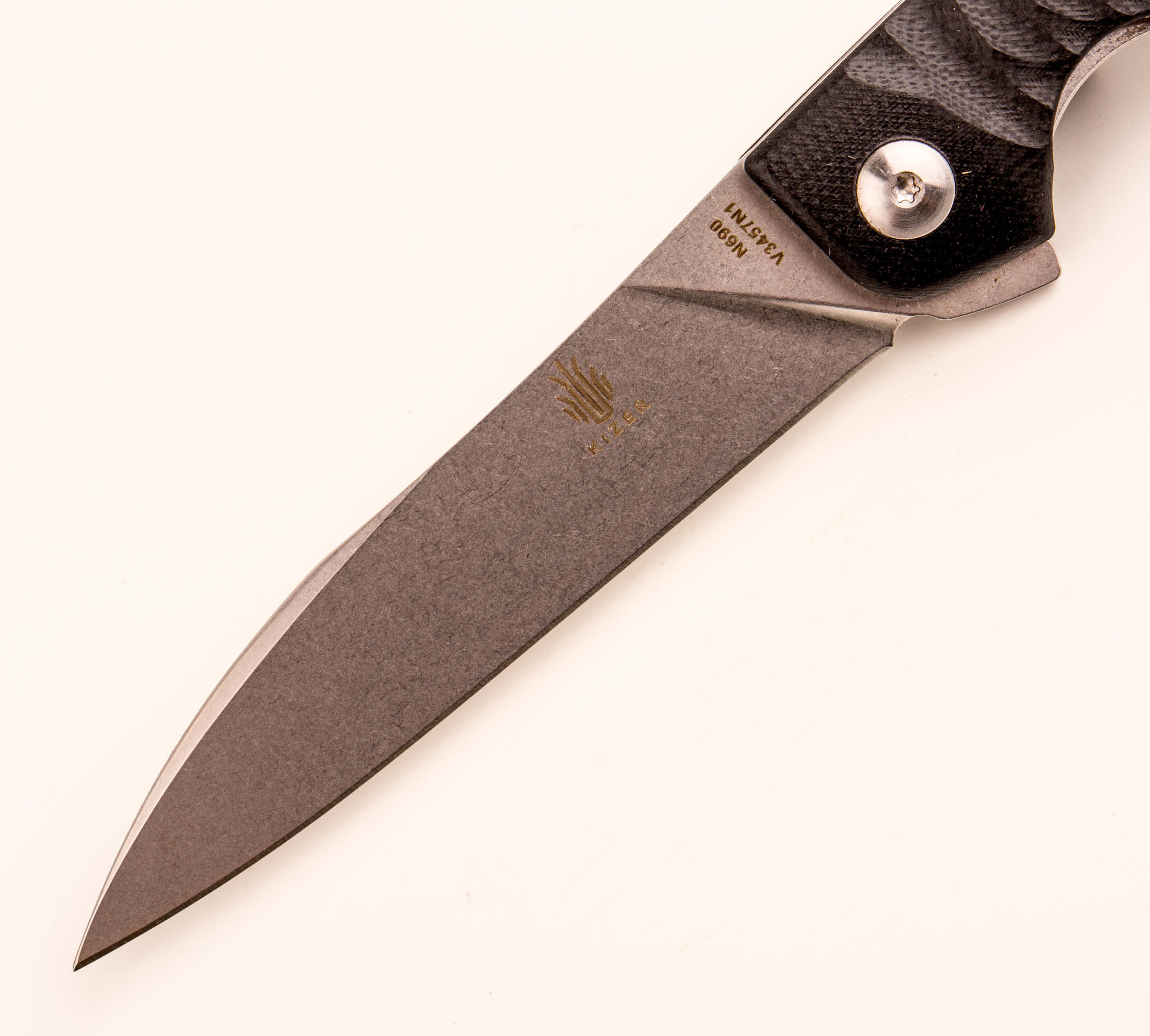Складной нож Kizer Splinter, сталь N690, рукоять G10 - фото 3