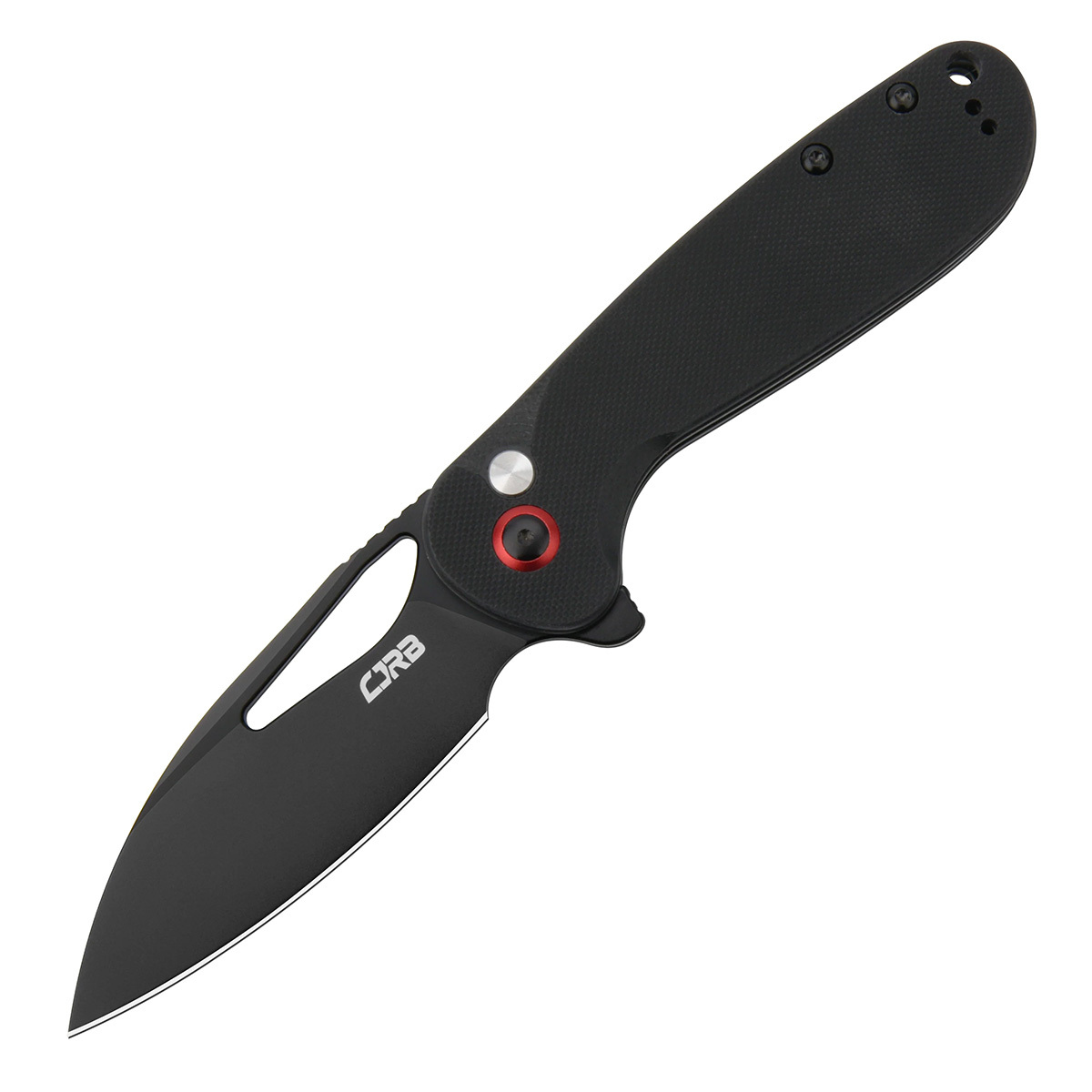 Складной нож CJRB Lago, сталь AR-RPM9, рукоять G10, черный