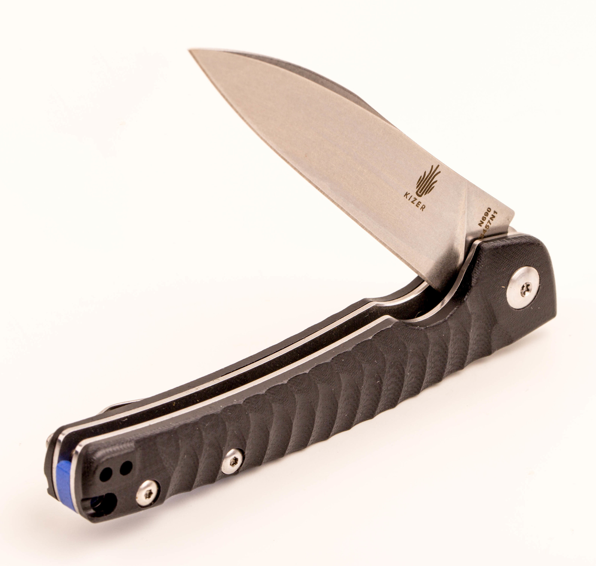 Складной нож Kizer Splinter, сталь N690, рукоять G10 - фото 6