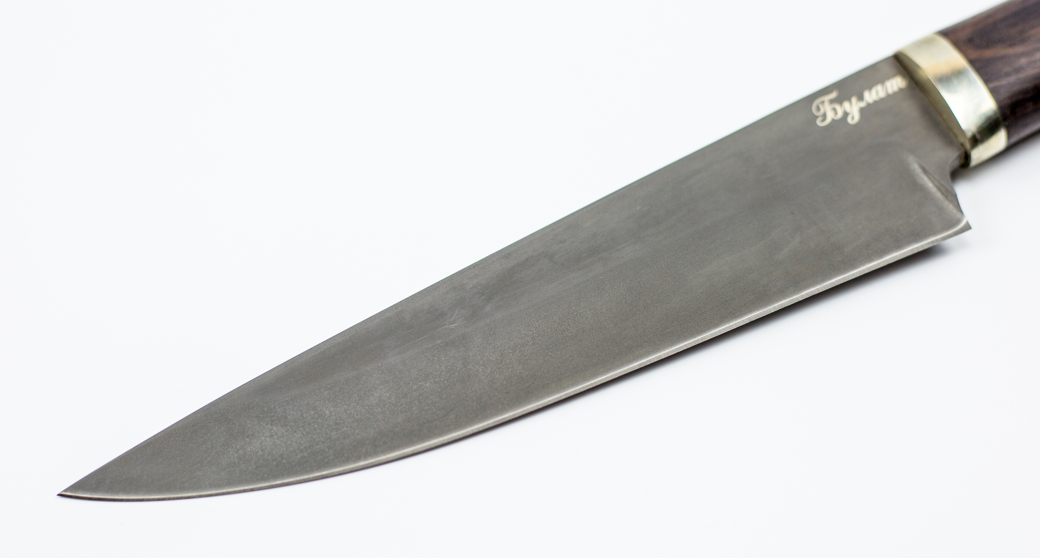 Нож Медведь, сталь булат, венге - фото 4
