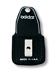 Фото Чехол Zippo для зажигалки из натуральной кожи с клипом, черный, 57х30x75 мм