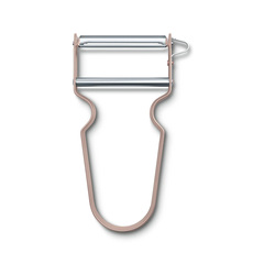 Фото Овощечистка Victorinox REX Peeler, нержавеющая сталь, рукоять алюминий, бежевая