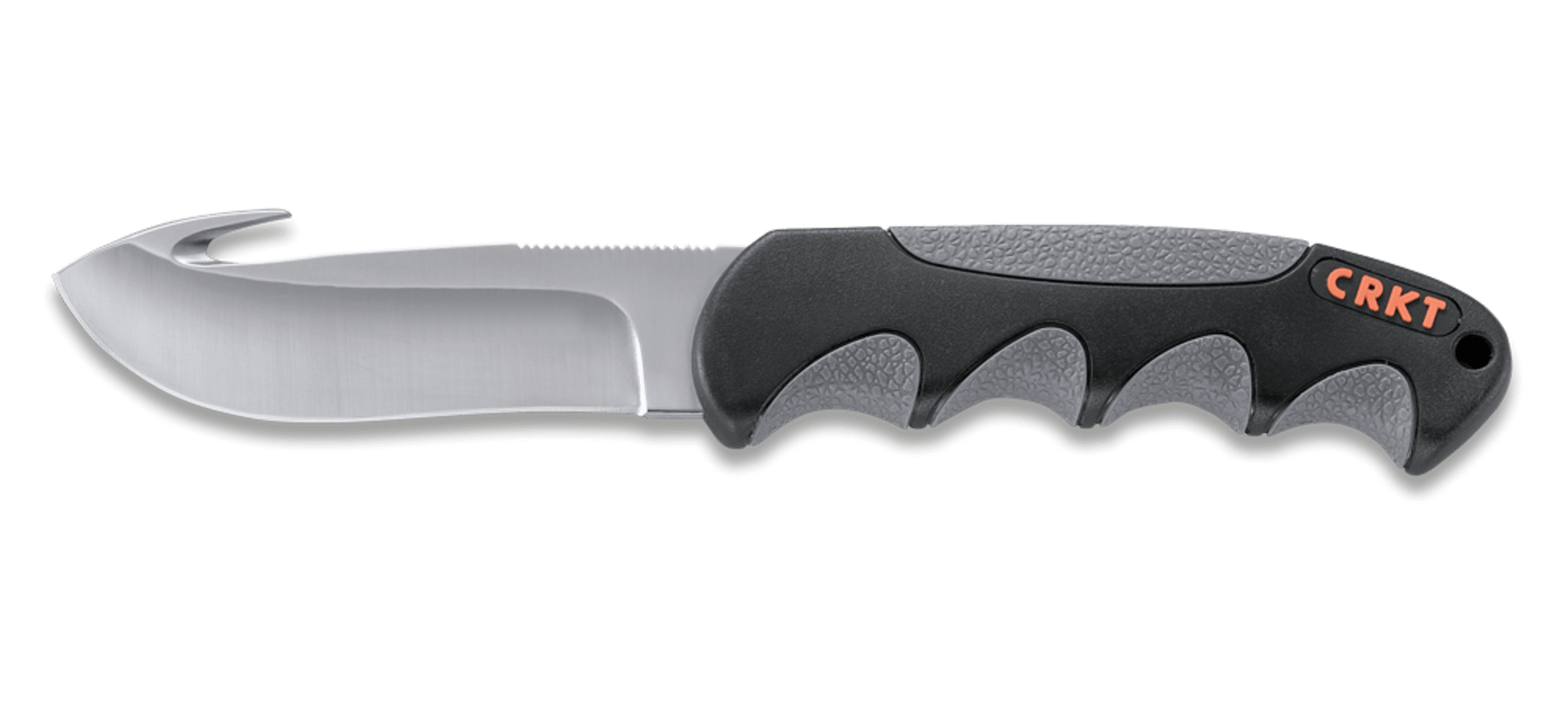 Нож с фиксированным клинком CRKT Free Range Hunter with Gut Hook, сталь 8Cr13MoV, рукоять термопластик от Ножиков