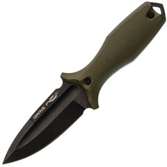 Фото Нож N.C.Custom Grave, сталь AUS-10, рукоять olive G10