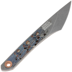 Фото Нож киридаши KOI Шайбу! Шайбу!! - Вымпел, SW, Blue