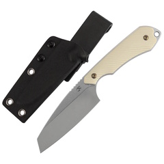 Фото Туристический нож Kansept Valk, сталь Nitro-V, рукоять G10, Ivory