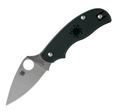 Фото Нож складной Urban Spyderco C127PBK, сталь N690Co Satin Plain, рукоять пластик FRN, чёрный