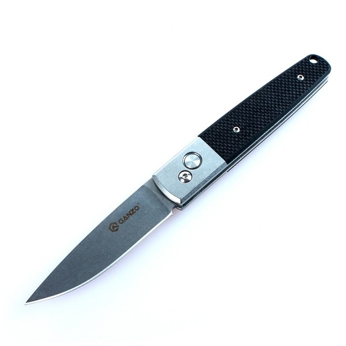 Нож Ganzo G7212 черный - фото 1