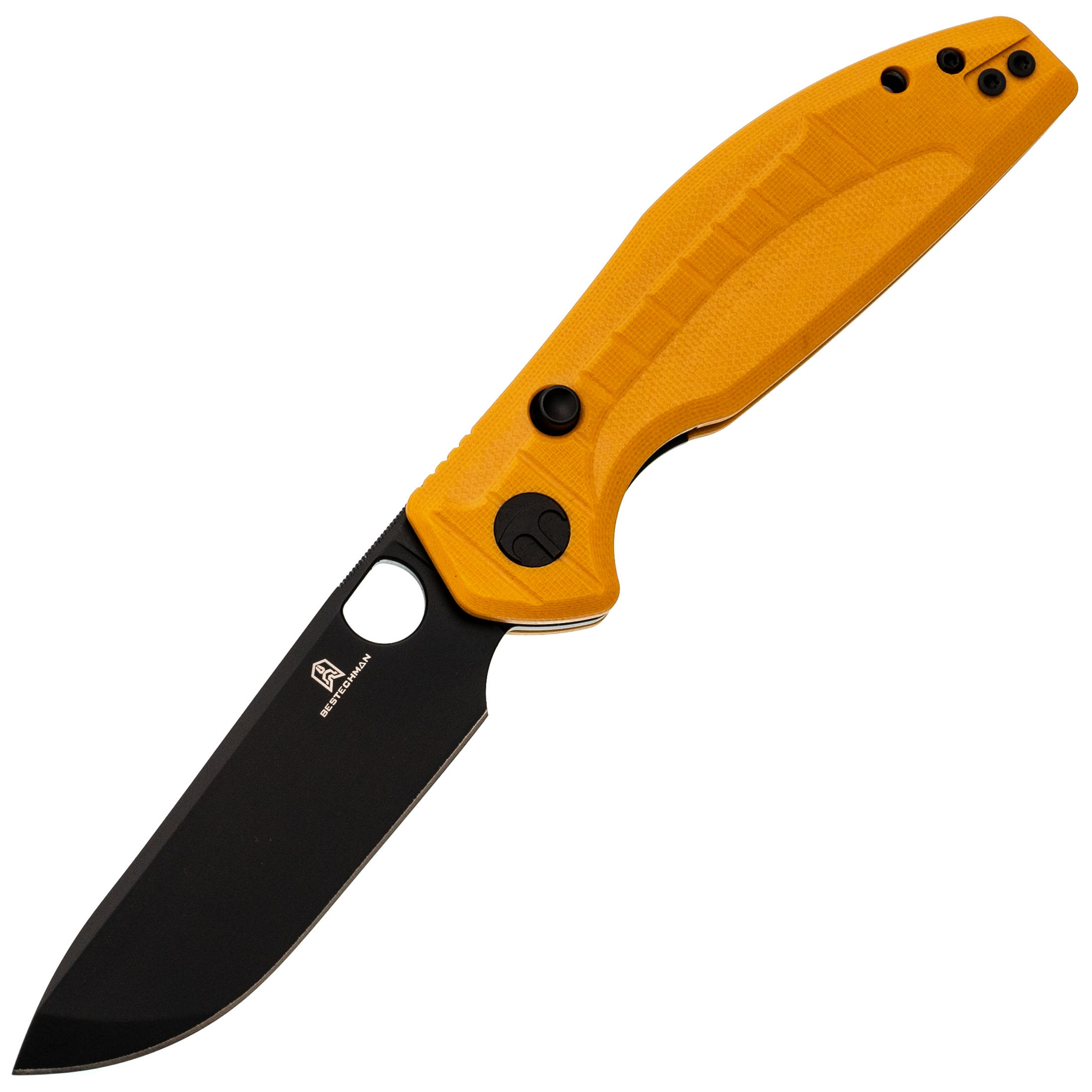 

Складной нож Bestech Knives Angry Owl, сталь D2, рукоять G10, желтый