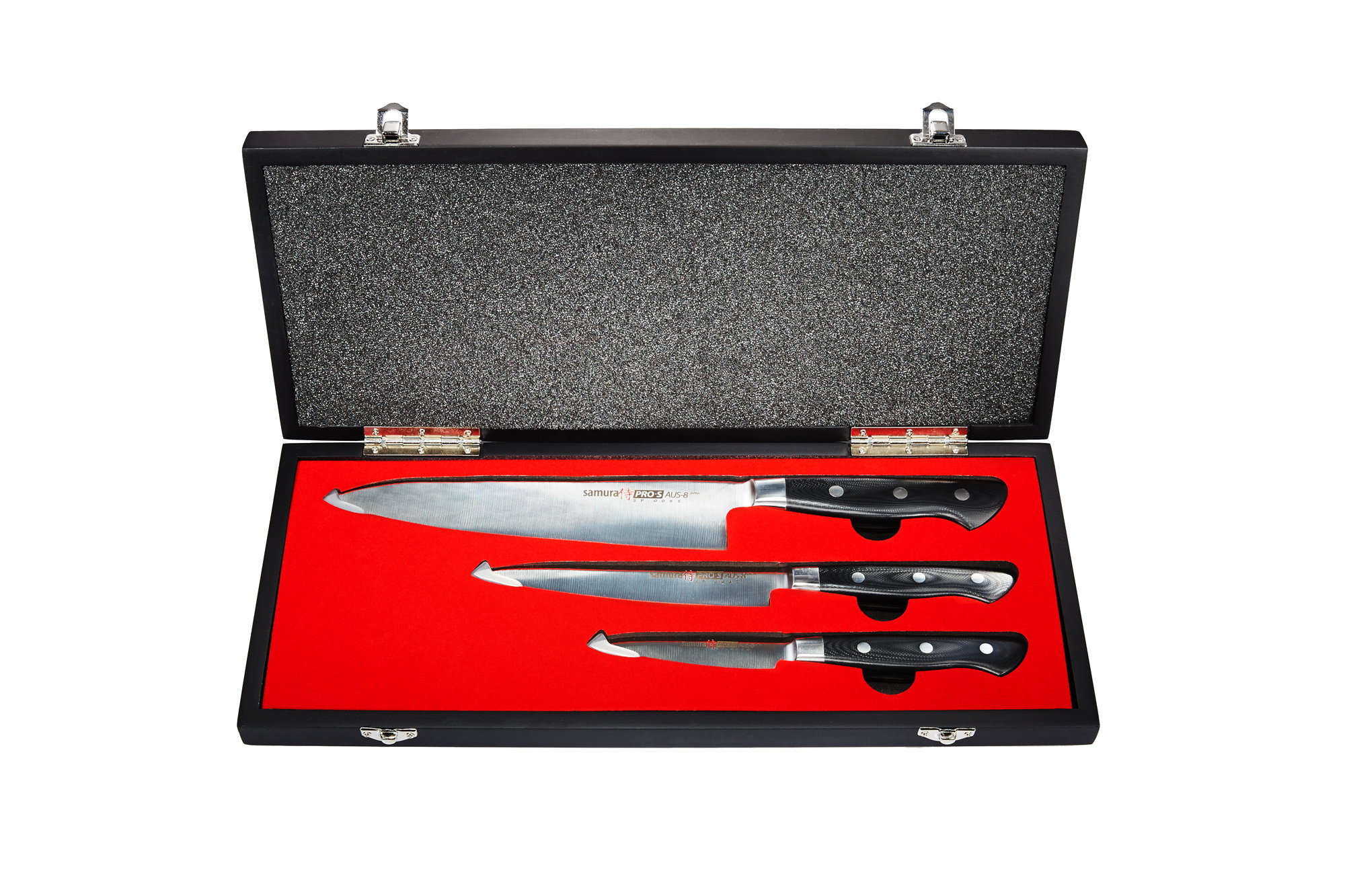 подарочный набор посуды adelica поднос 30 см менажница на 2 секции в подарочной коробке Подарочный набор кухонных ножей 