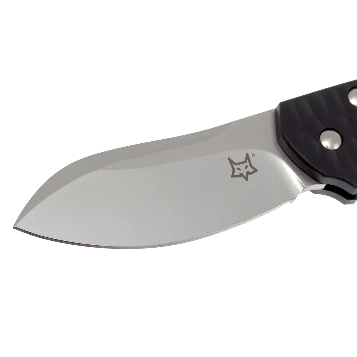 Складной нож Fox Jens Anso Design, сталь N690, рукоять термопластик FRN, черный - фото 4