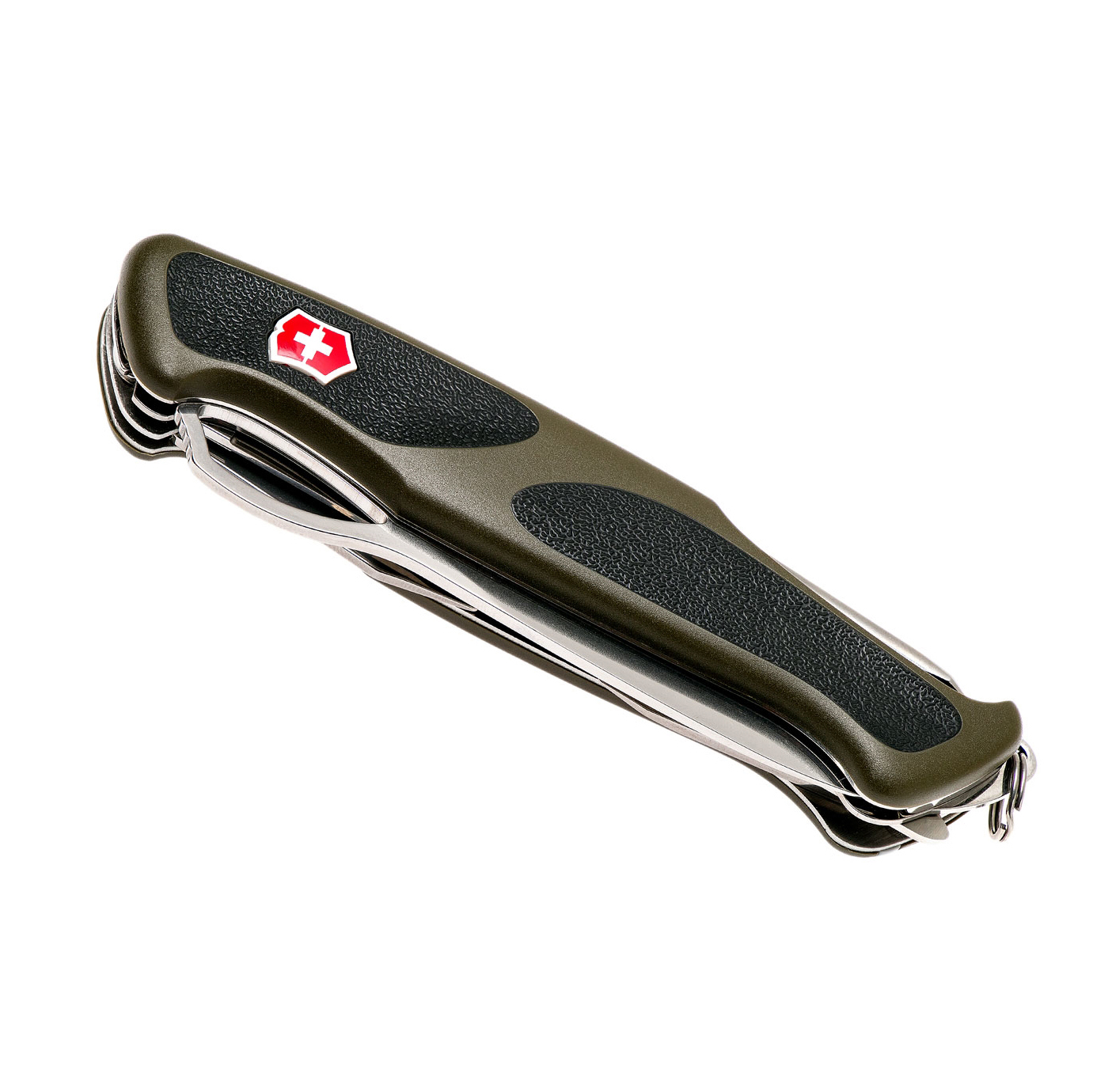 Нож перочинный Victorinox RangerGrip 178 0.9663.MWC4 130мм 12 функций чёрно-зеленый - фото 7