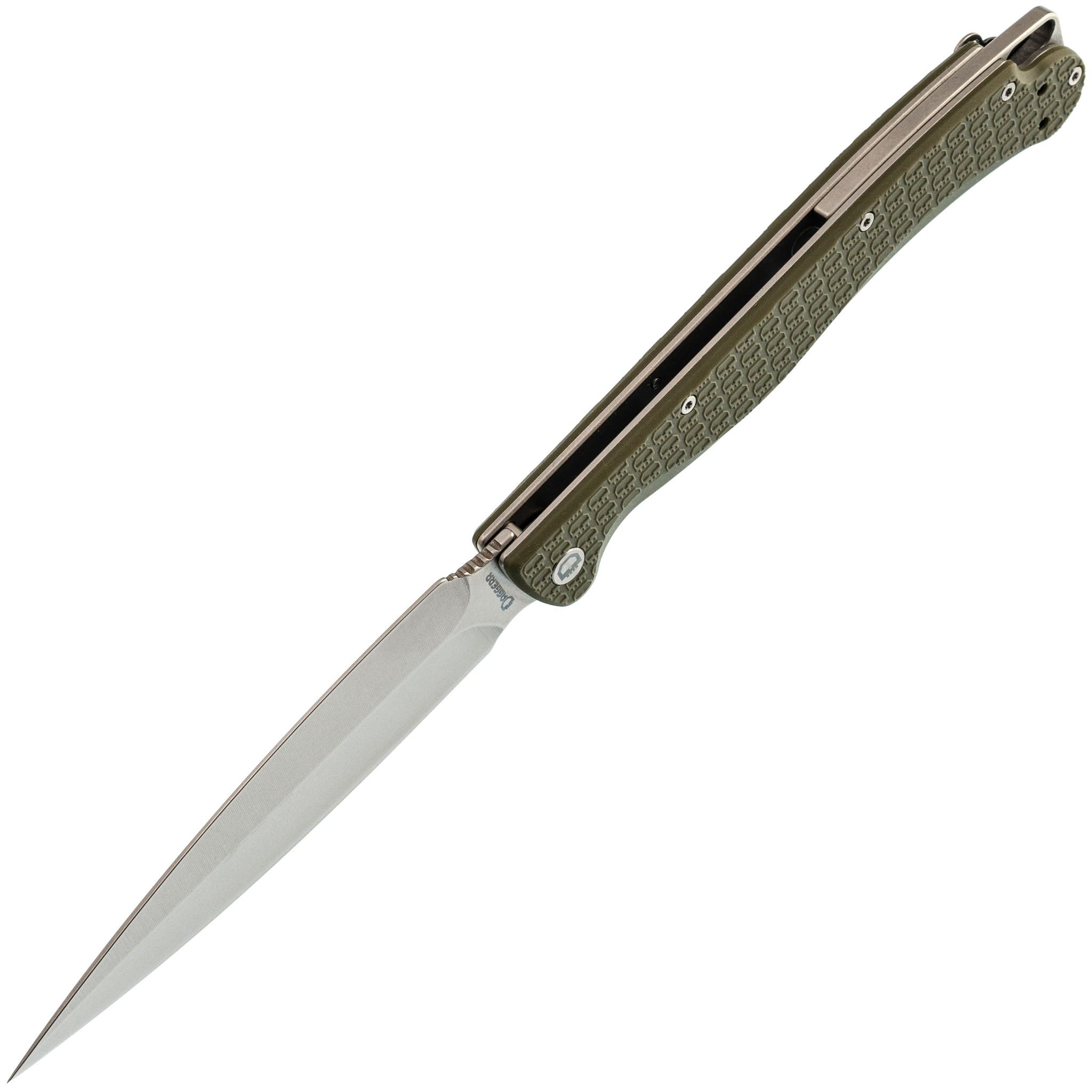 Складной нож Dagger Vendetta Olive DL, сталь 8cr14mov, рукоять FRN - фото 2