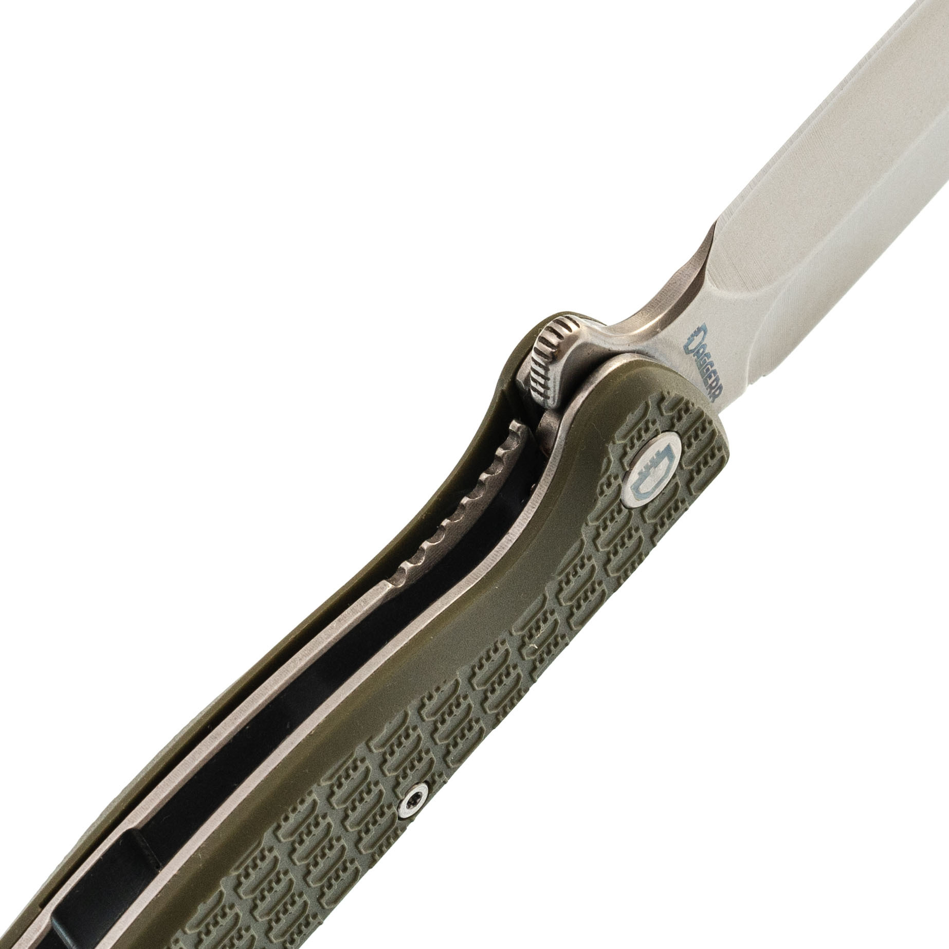 Складной нож Dagger Vendetta Olive DL, сталь 8cr14mov, рукоять FRN - фото 4